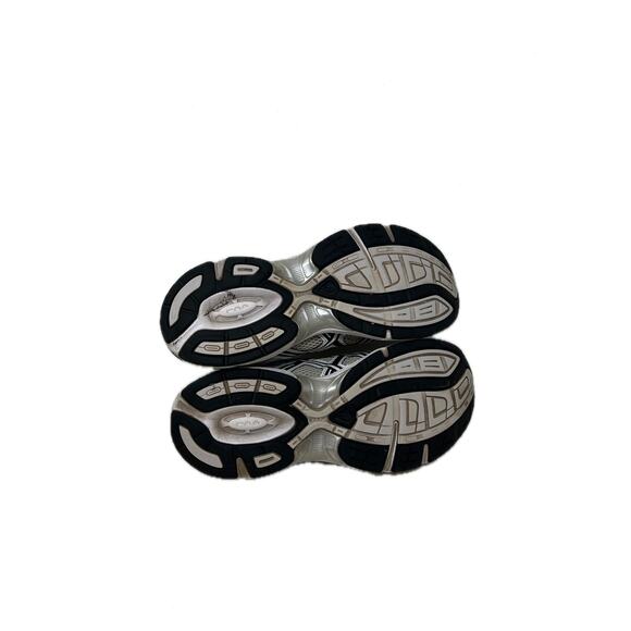 ASICS Gel-1130 White Black Sneakers Mens 9.5 - Picture 4 of 7